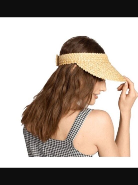 NIP Beach Riot Straw Sun Visor $78.00 main image 4